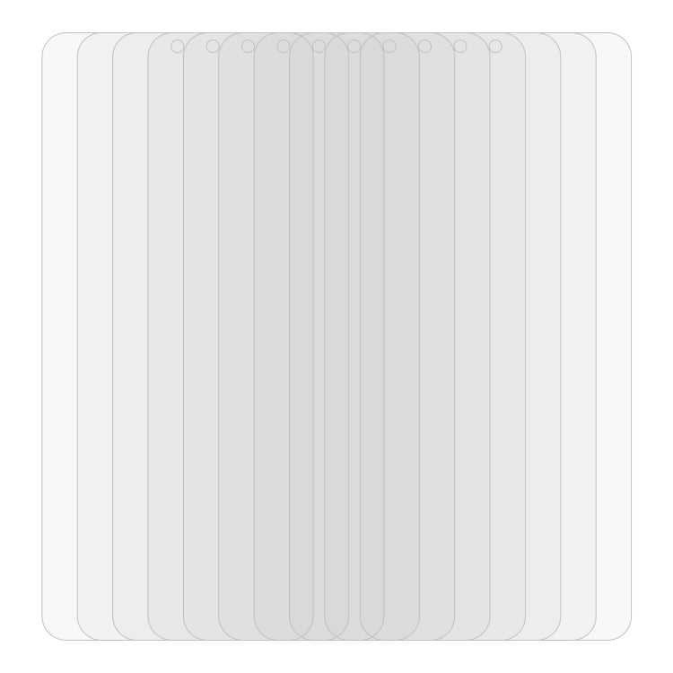 For Xiaomi Mi 11T / 11T Pro 50 PCS 0.26mm 9H 2.5D Tempered Glass Film