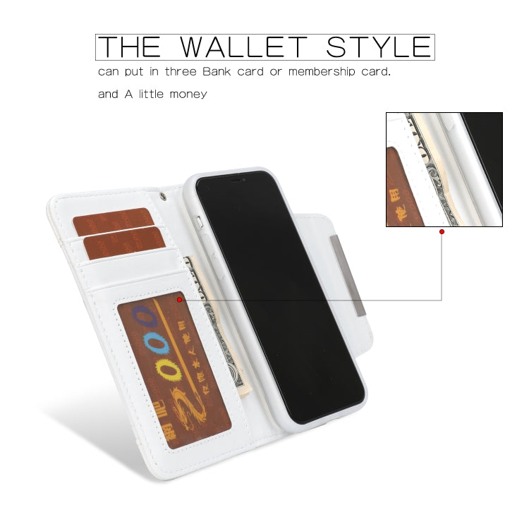 For iPhone 11 Separable Litchi Texture Flip Leather Case with Holder & Card Slot & Wallet