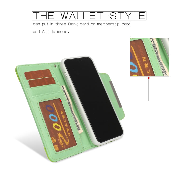 For iPhone 11 Separable Litchi Texture Flip Leather Case with Holder & Card Slot & Wallet