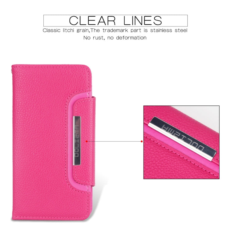 For iPhone 11 Separable Litchi Texture Flip Leather Case with Holder & Card Slot & Wallet