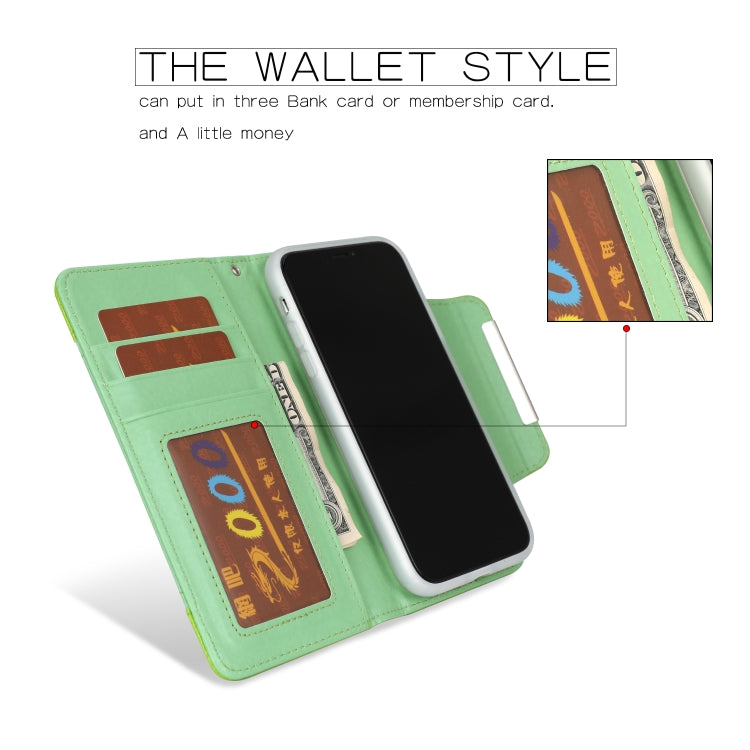 For iPhone 11 Pro Max Separable Litchi Texture Flip Leather Case with Holder & Card Slot & Wallet