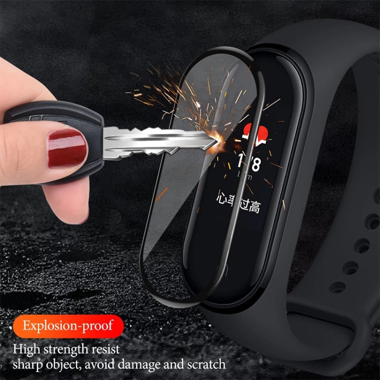 50 PCS For Xiaomi Mi Band 6 / 5 / 4 Composite Silk Screen Film Smart Watch Protective Film