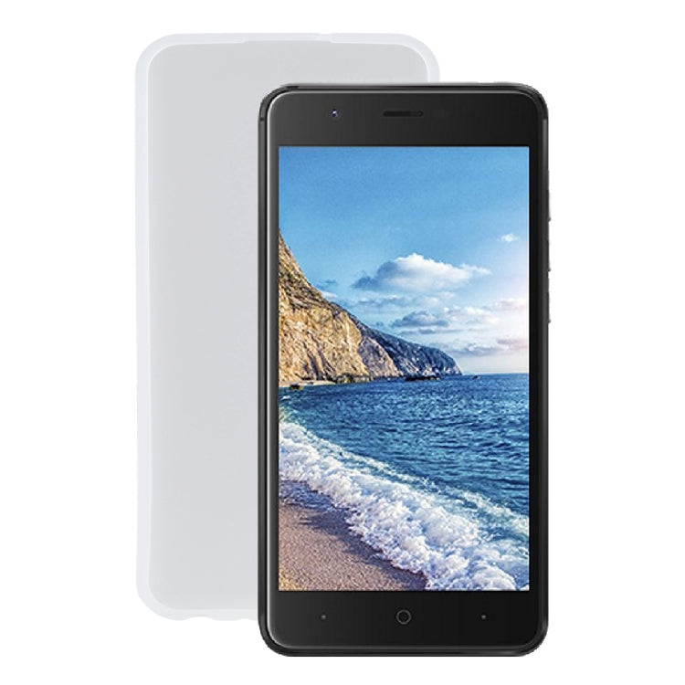 TPU Phone Case For Wiko BQ-5020 Strike SE(Transparent White)