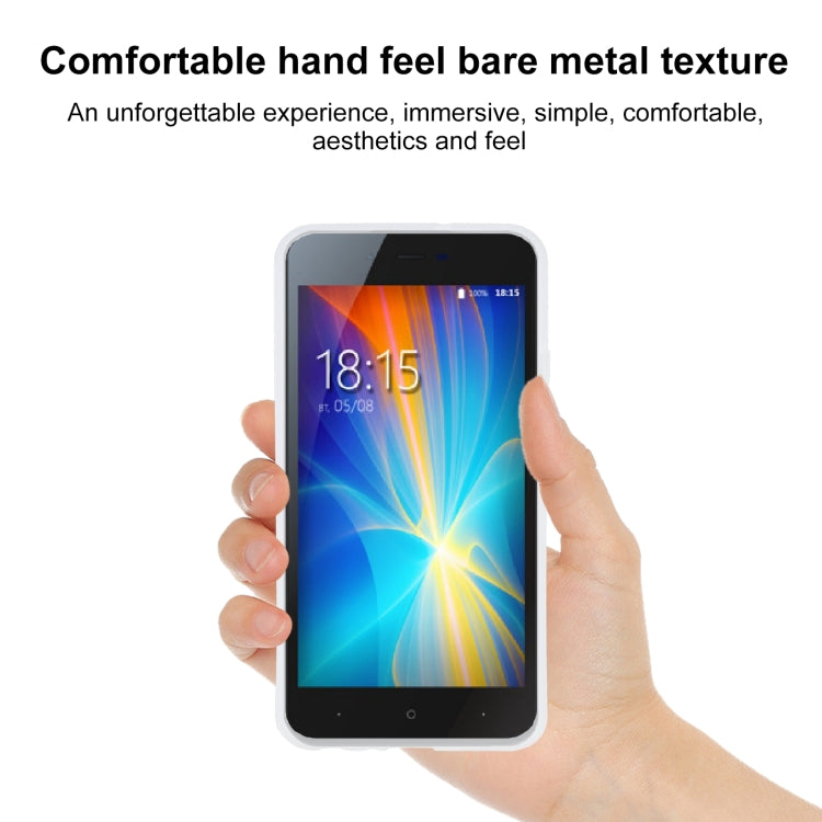 TPU Phone Case For Wiko BQ-5044(Transparent White)