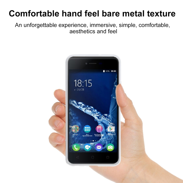 TPU Phone Case For Wiko BQ-5058 Strike Power Easy SE(Transparent White)