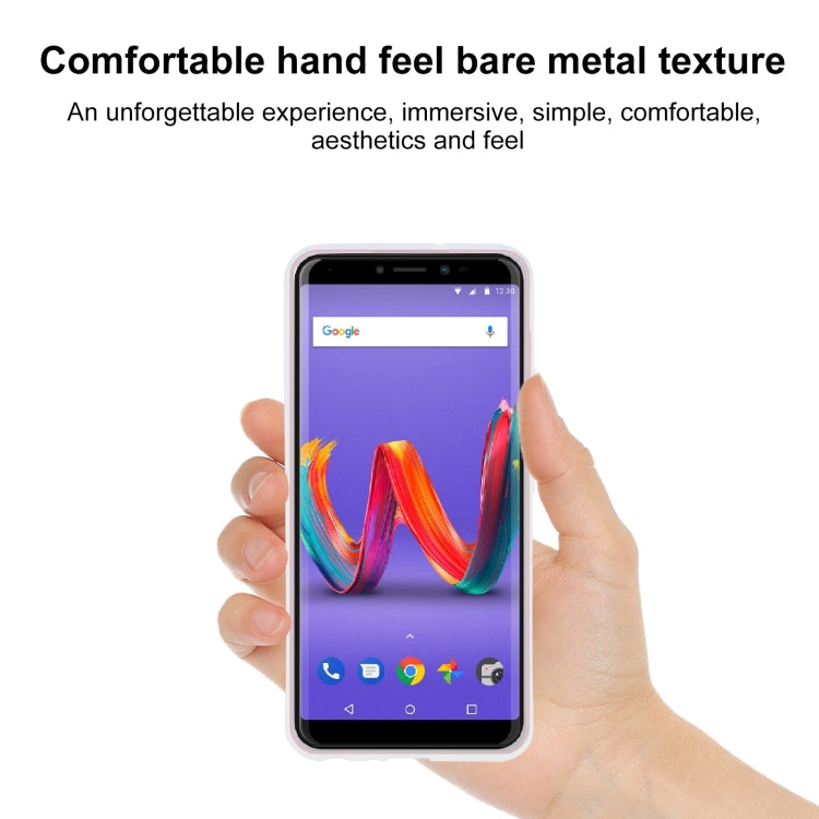 TPU Phone Case For Wiko Harry2(Transparent White)
