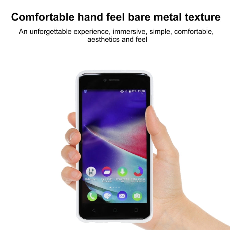 TPU Phone Case For Wiko Lenny3 Max(Transparent White)