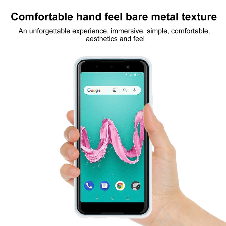 TPU Phone Case For Wiko Lenny5(Transparent White)