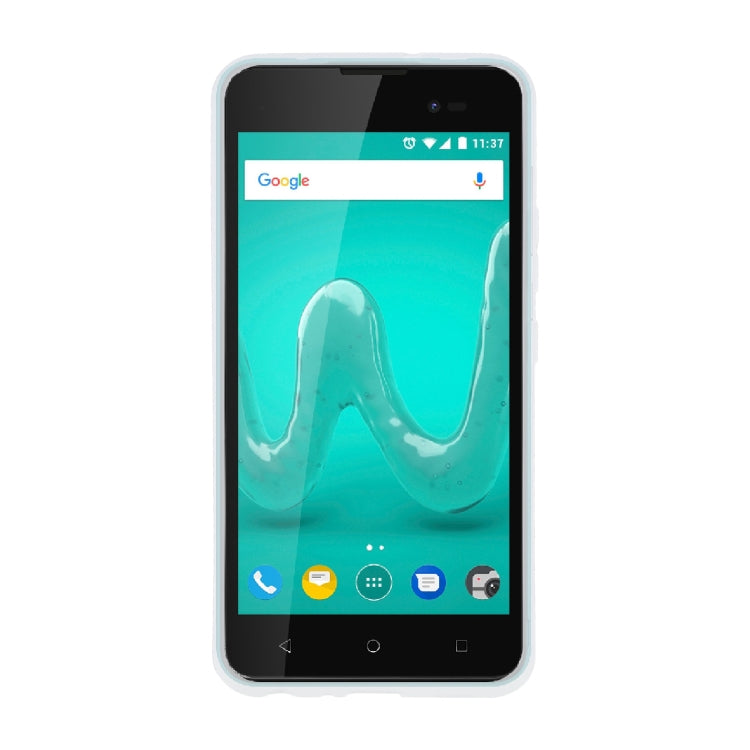 TPU Phone Case For Wiko Sunny2(Transparent White)