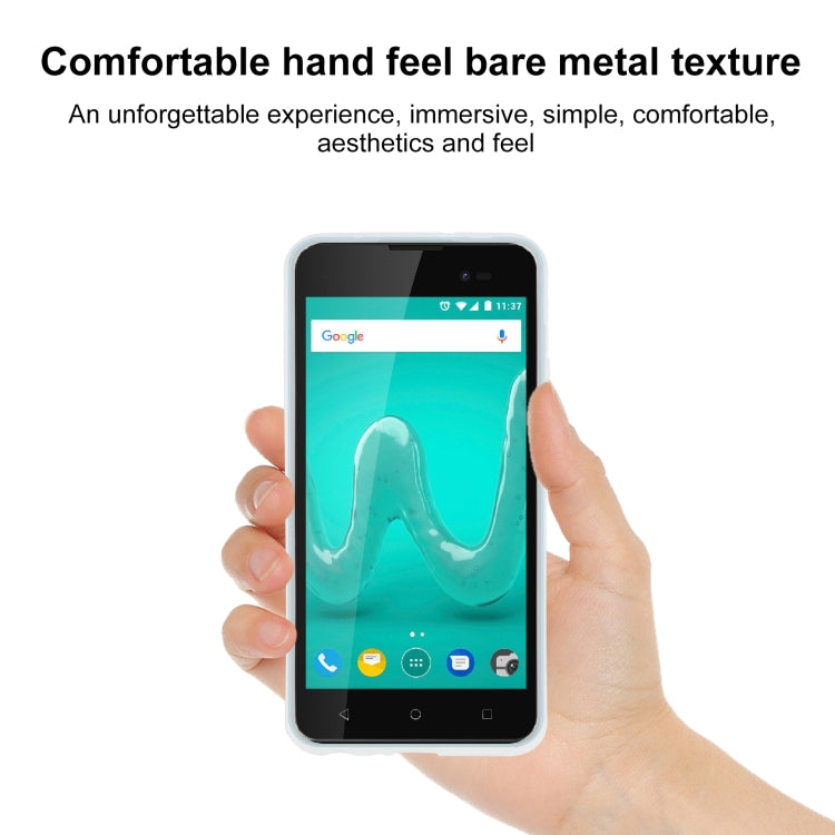 TPU Phone Case For Wiko Sunny2(Transparent White)