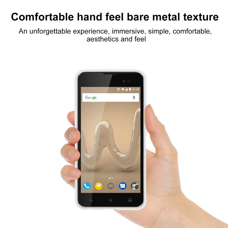 TPU Phone Case For Wiko Sunny2 Plus(Transparent White)