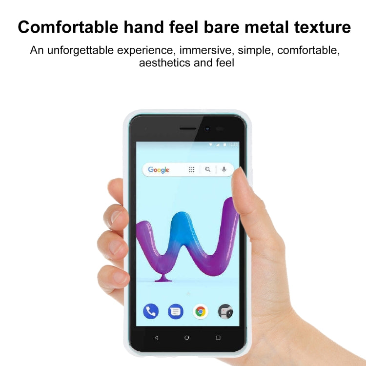 TPU Phone Case For Wiko Sunny3(Transparent White)