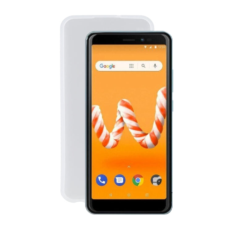 TPU Phone Case For Wiko Sunny3 Plus(Transparent White)