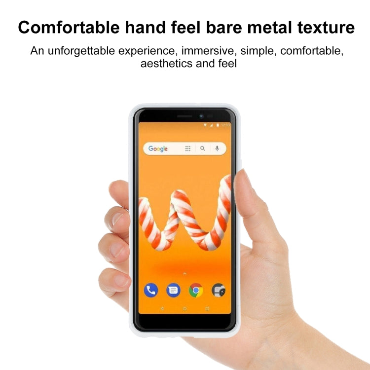 TPU Phone Case For Wiko Sunny3 Plus(Transparent White)
