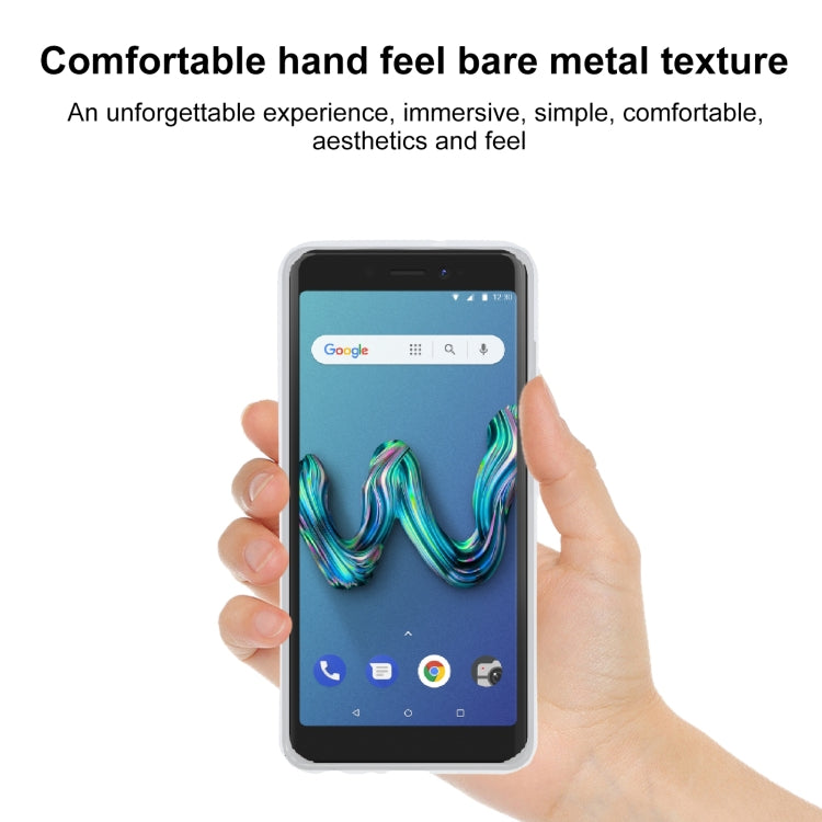 TPU Phone Case For Wiko Tommy 3(Transparent White)