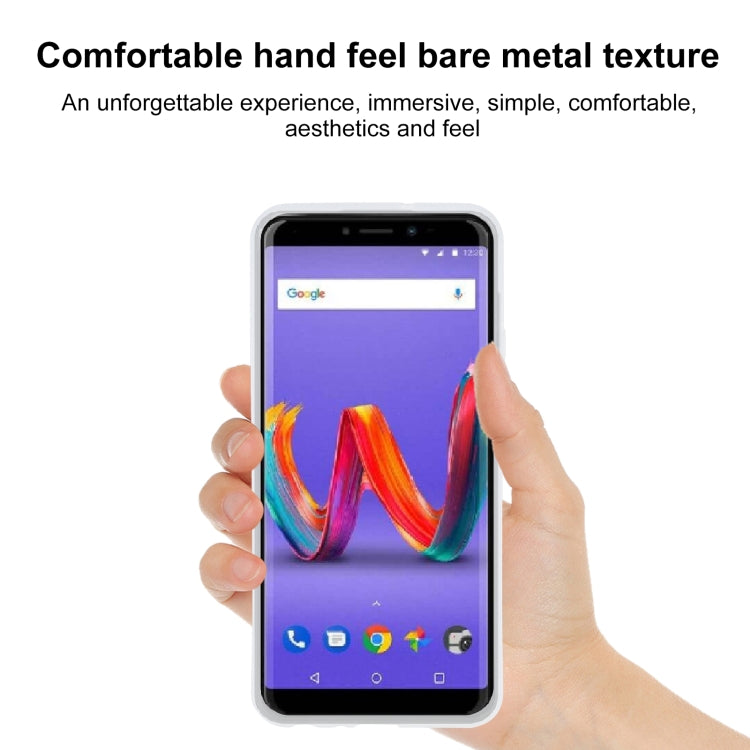 TPU Phone Case For Wiko Tommy 3 Plus(Transparent White)