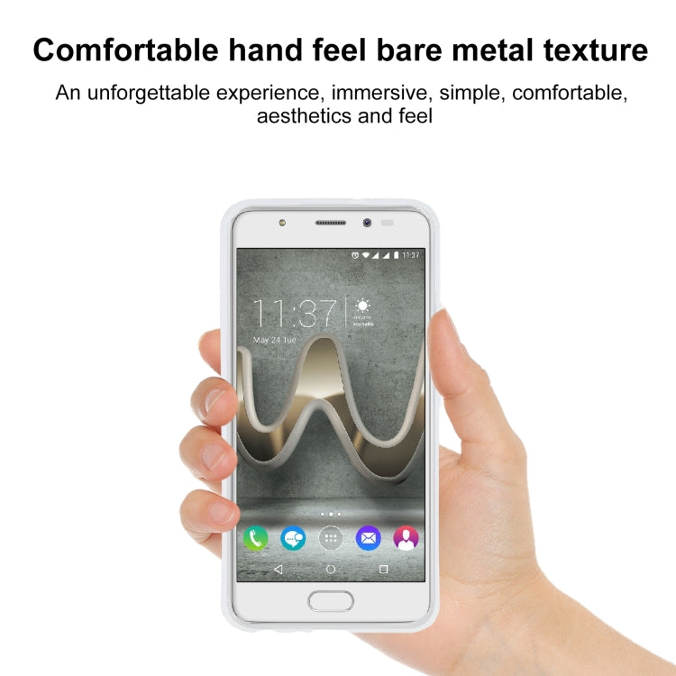 TPU Phone Case For Wiko U Feel Prime (Transparent White)