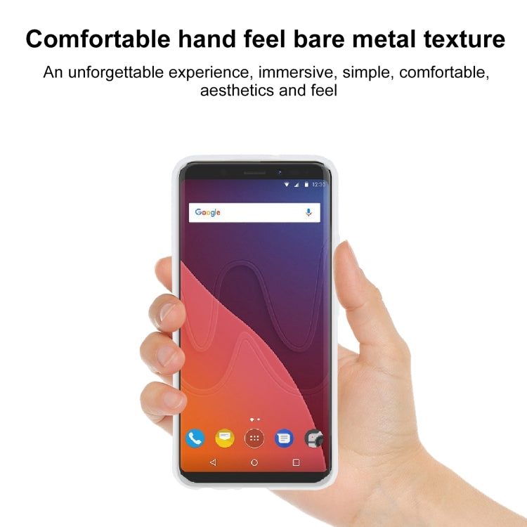TPU Phone Case For Wiko View(Transparent White)