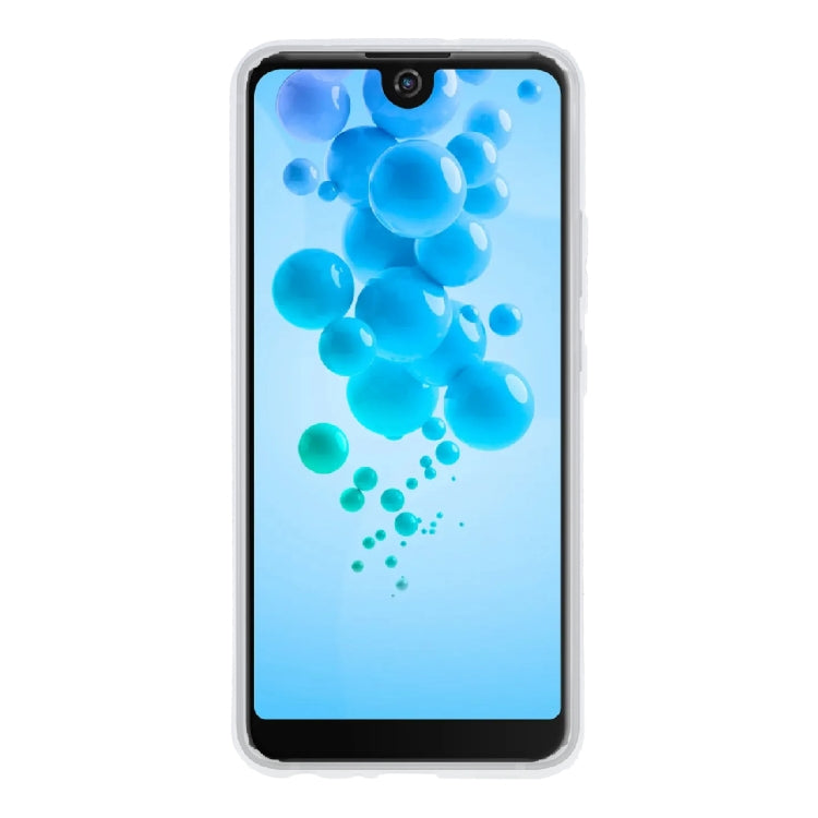TPU Phone Case For Wiko View 2(Transparent White)