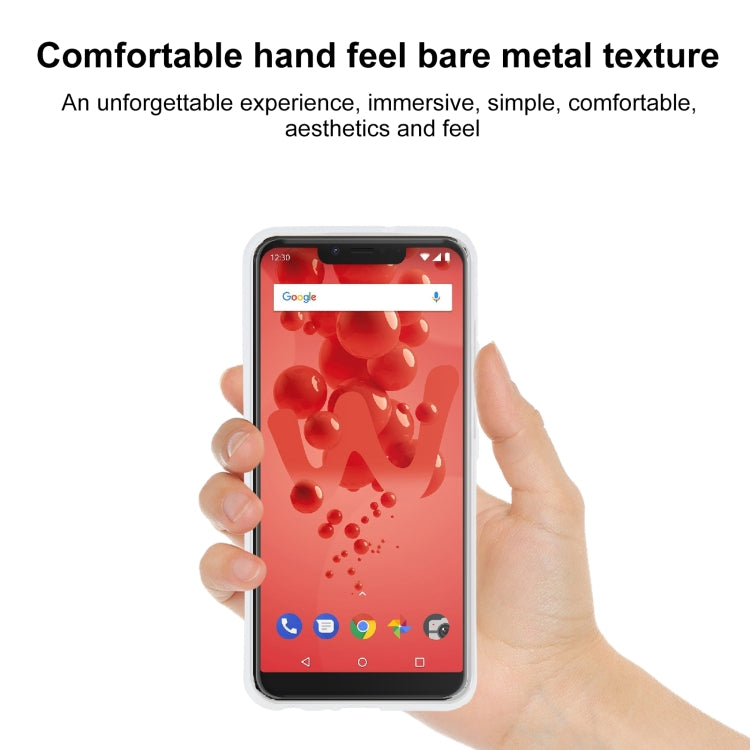 TPU Phone Case For Wiko View2 Plus(Transparent White)