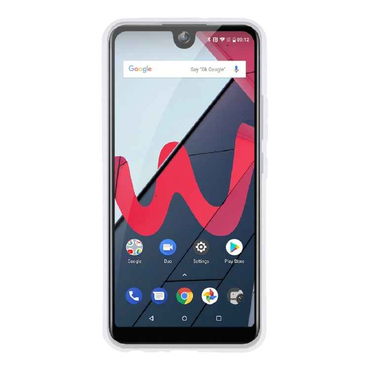 TPU Phone Case For Wiko View2 Pro(Transparent White)