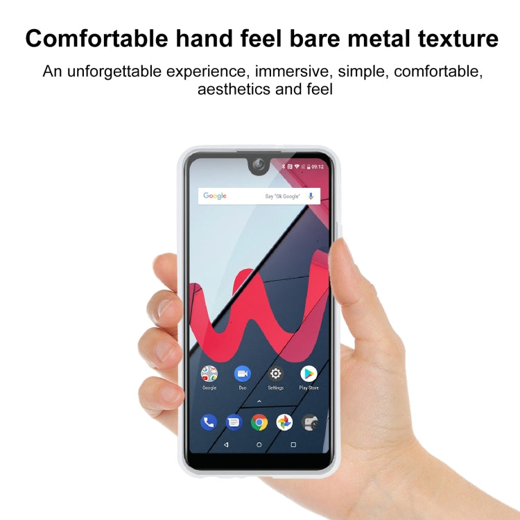 TPU Phone Case For Wiko View2 Pro(Transparent White)