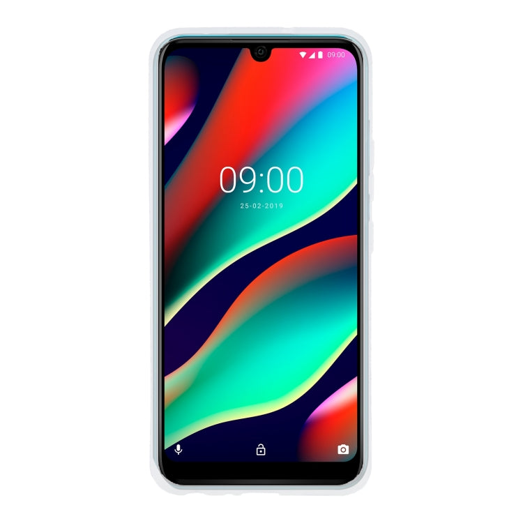 TPU Phone Case For Wiko View3 Pro(Transparent White)
