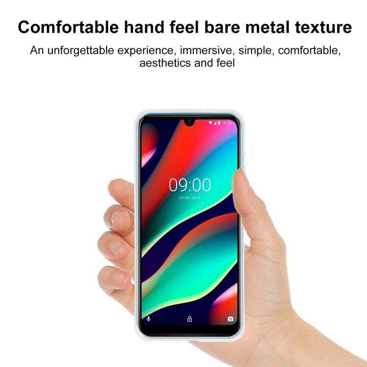 TPU Phone Case For Wiko View3 Pro(Transparent White)