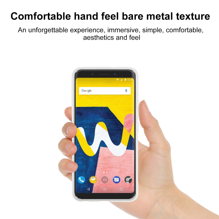 TPU Phone Case For Wiko View Lite(Transparent White)