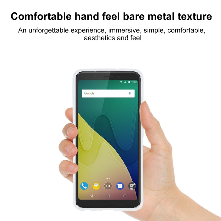 TPU Phone Case For Wiko View XL(Transparent White)