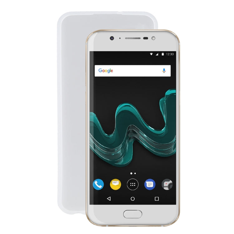 TPU Phone Case For Wiko Wim(Transparent White)
