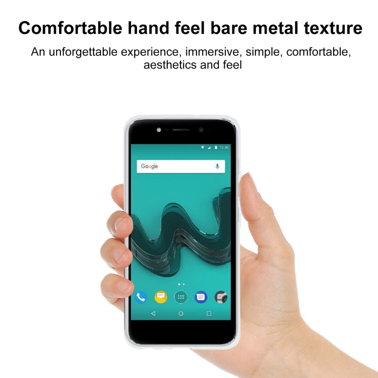 TPU Phone Case For Wiko Wim Lite(Transparent White)