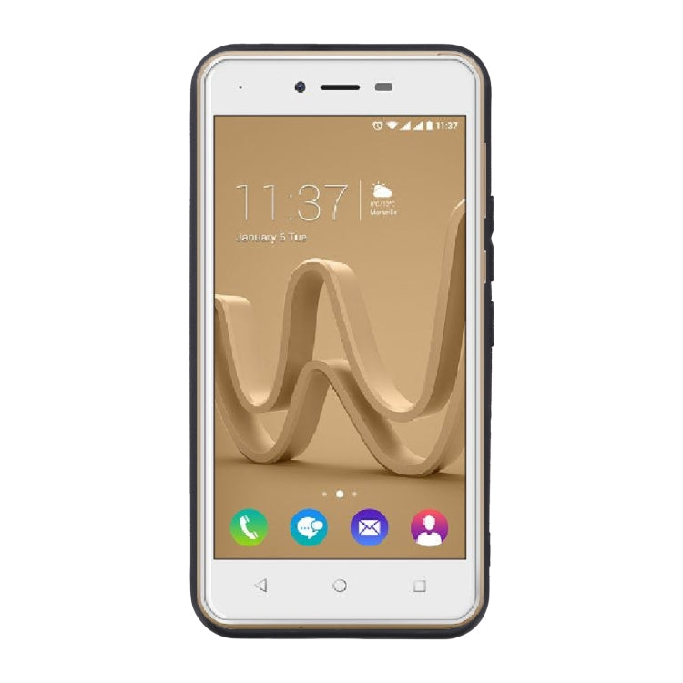 TPU Phone Case For Wiko Jerry Max(Black)