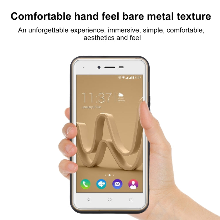 TPU Phone Case For Wiko Jerry Max(Black)