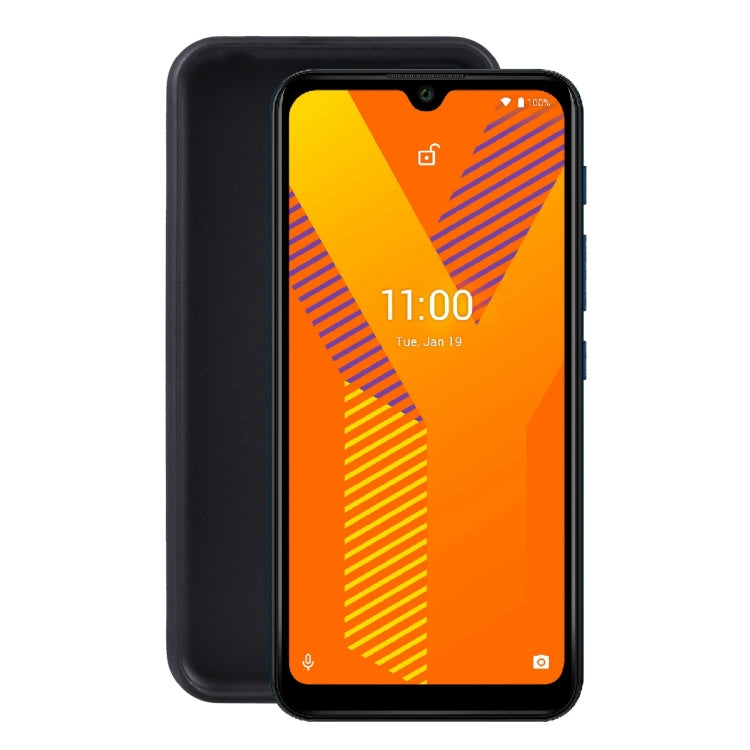 TPU Phone Case For Wiko Y62(Frosted Black)