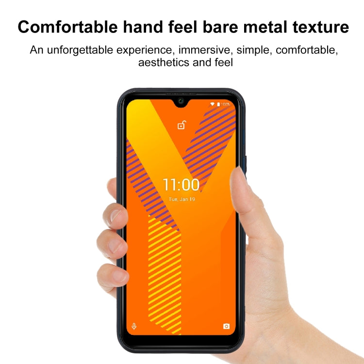 TPU Phone Case For Wiko Y62(Frosted Black)
