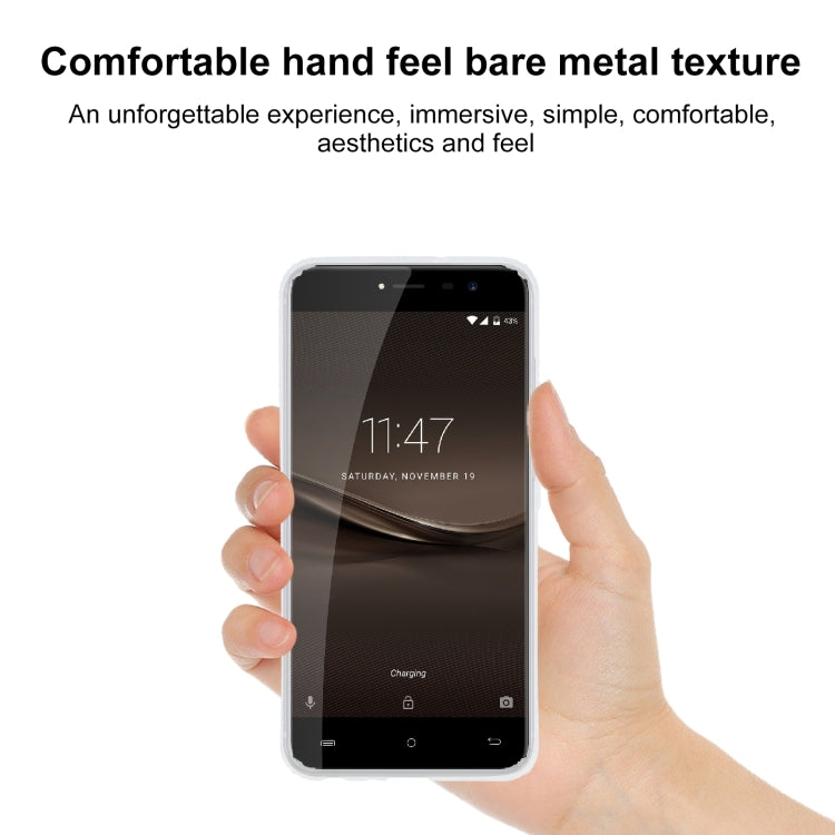TPU Phone Case For Cubot Note Plus(Transparent White)