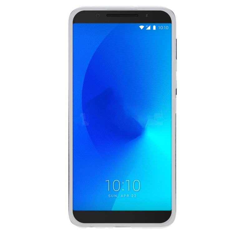 TPU Phone Case For Alcatel 3 2018(5052)(Transparent White)