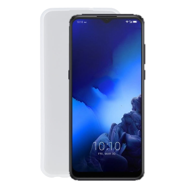 TPU Phone Case For Alcatel 3X 2019(Transparent White)
