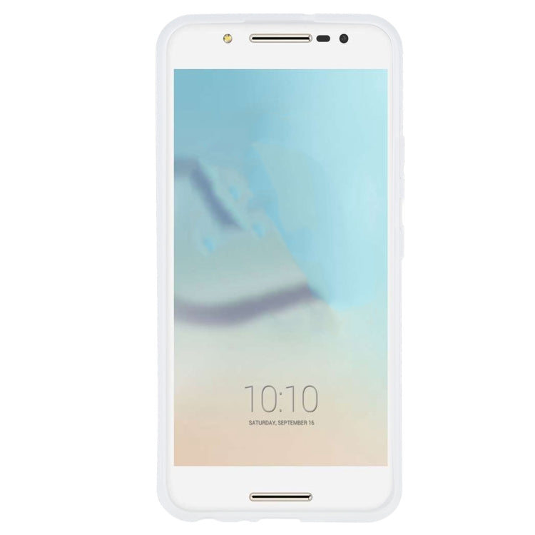 TPU Phone Case For Alcatel A7(Transparent White)