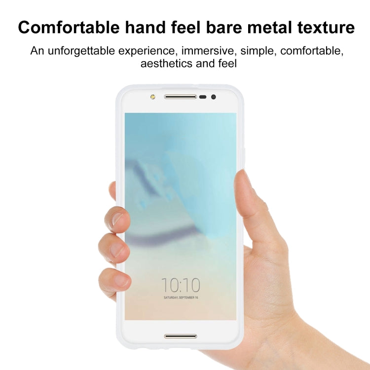 TPU Phone Case For Alcatel A7(Transparent White)
