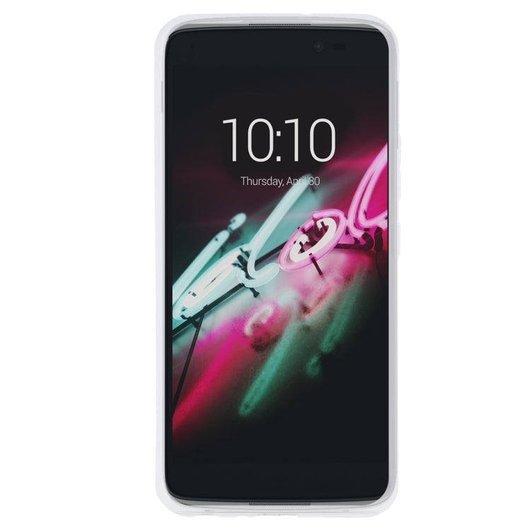 TPU Phone Case For Alcatel idol 3 5.5 / 6045(Transparent White)