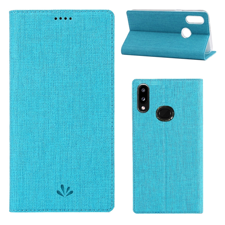 For Galaxy A10s ViLi Shockproof TPU + PU Horizontal Flip Protective Case with Card Slot & Holder