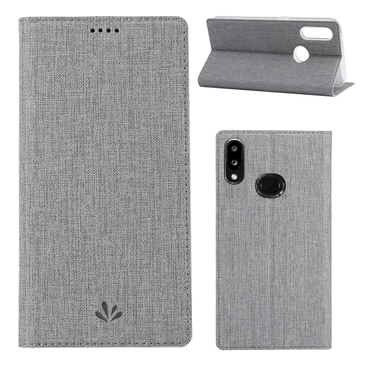 For Galaxy A10s ViLi Shockproof TPU + PU Horizontal Flip Protective Case with Card Slot & Holder