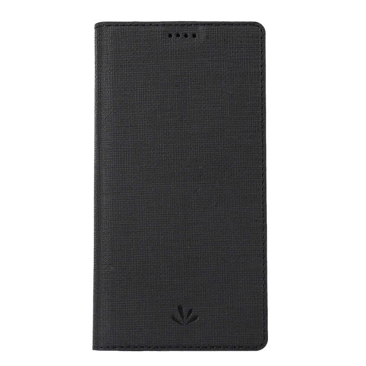 For Galaxy A10s ViLi Shockproof TPU + PU Horizontal Flip Protective Case with Card Slot & Holder