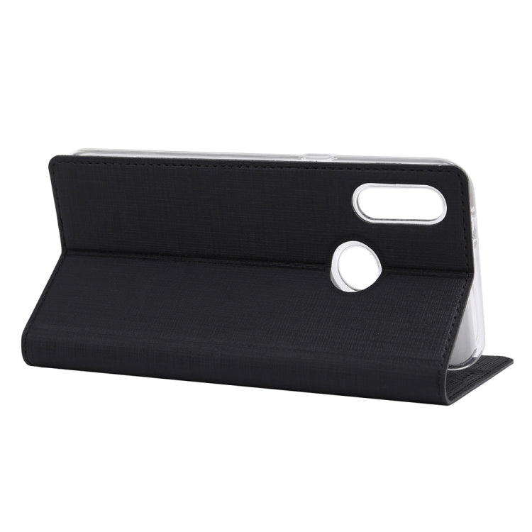 For Galaxy A10s ViLi Shockproof TPU + PU Horizontal Flip Protective Case with Card Slot & Holder