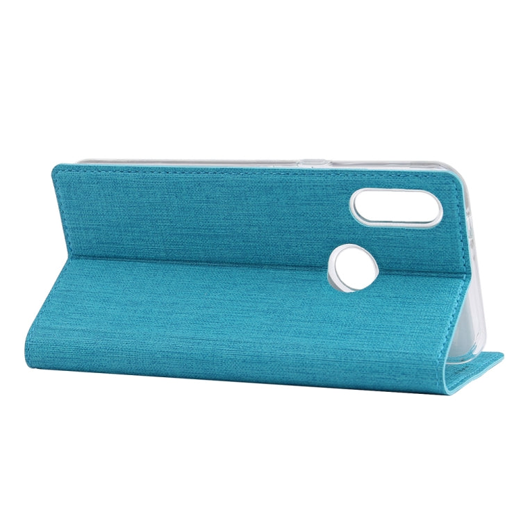 For Galaxy A20s ViLi Shockproof TPU + PU Horizontal Flip Protective Case with Card Slot & Holder