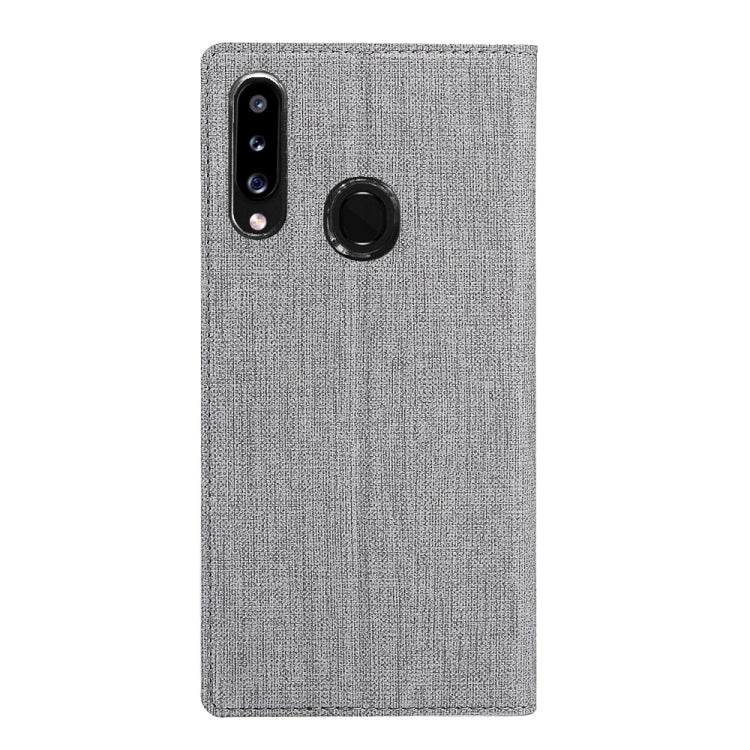 For Galaxy A20s ViLi Shockproof TPU + PU Horizontal Flip Protective Case with Card Slot & Holder