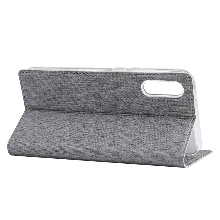 For Galaxy A70s ViLi Shockproof TPU + PU Horizontal Flip Protective Case with Card Slot & Holder
