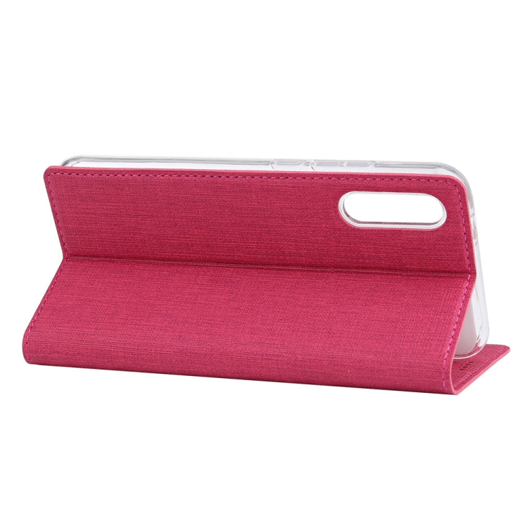 For Galaxy A90 5G ViLi Shockproof TPU + PU Horizontal Flip Protective Case with Card Slot & Holder